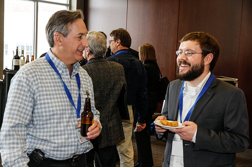 Attendees connecting – Solar Powering MN