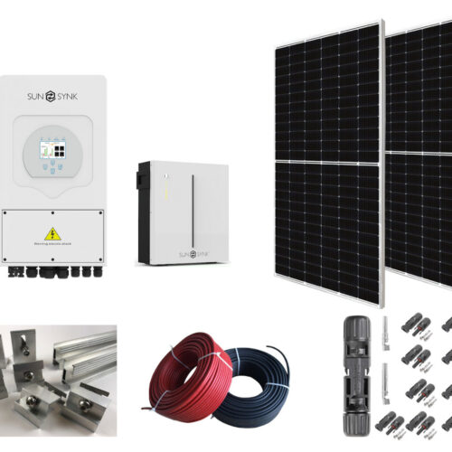 5x5 Sunsynk Solar Hybrid System